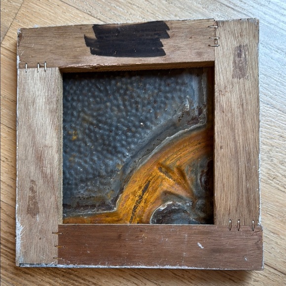 Decorative Tin Tile in Silver and Black - Picture 6 of 7